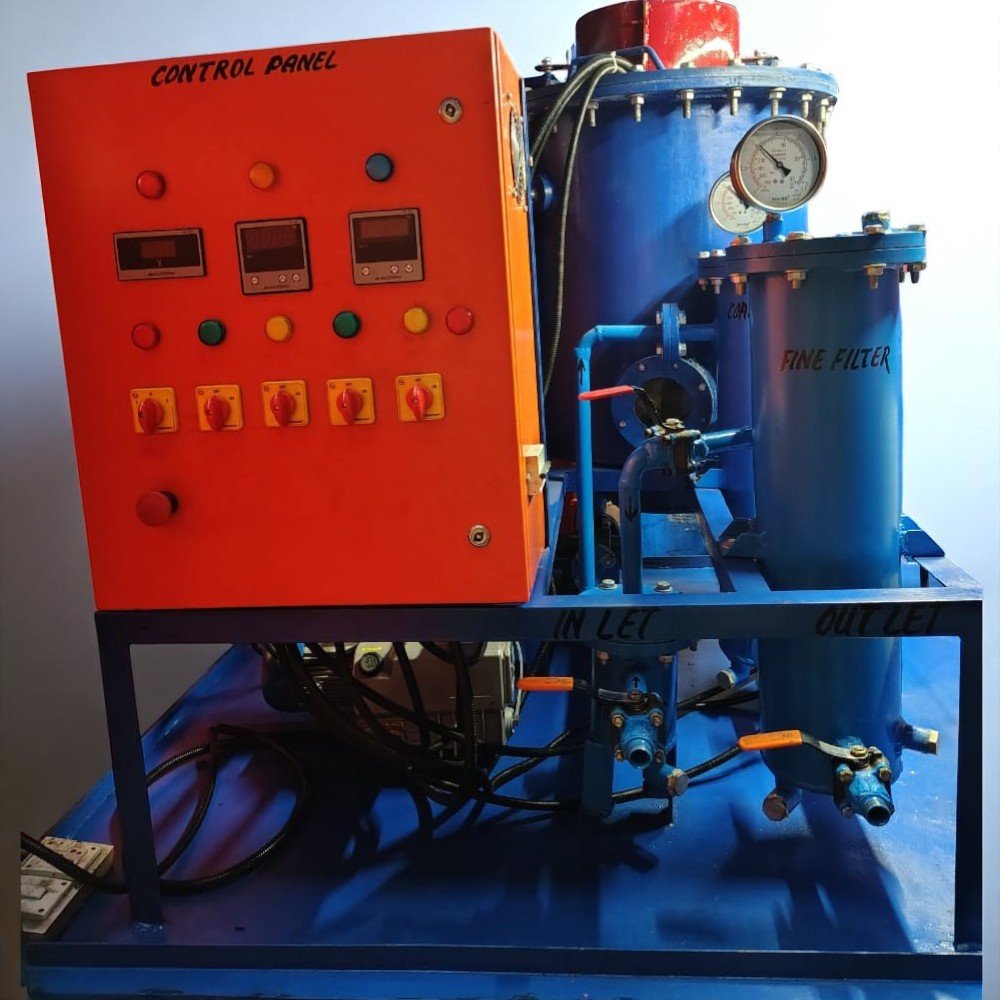 turbine oil filtration system